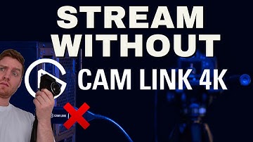HOW TO USE YOUR CAMERA TO LIVESTREAM Without a Camlink Or Capture Card for FREE