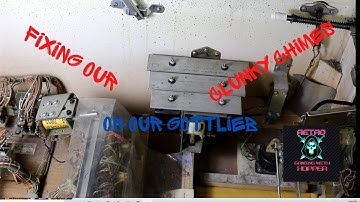 Fixing Clunky Chimes On Our 1975 Gottlieb Soccer / Game Play / Fun Pinball Machine