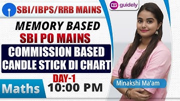10 PM - Memory Based on Candle Stick Data Interpretation | SBI PO Mains | Minakshi Ma