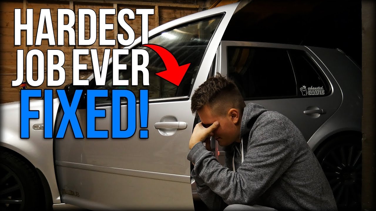 How I Fixed The Toughest Job Yet... (Window Regulator Fail) YouTube