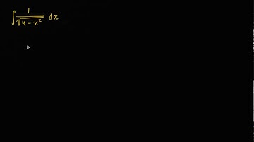 Introduction to trig substitution