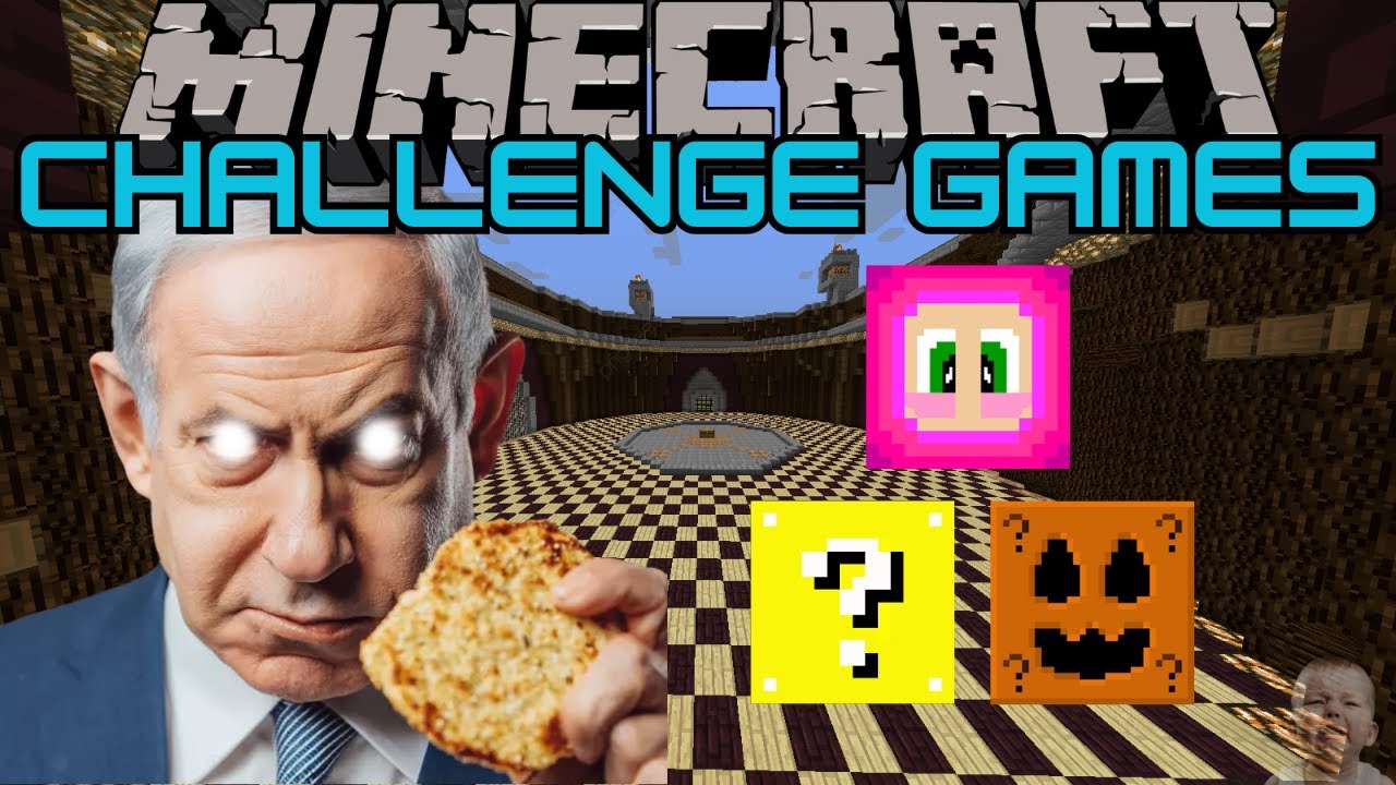 Minecraft: BENJAMIN NETANYAHU CHALLENGE GAMES - Lucky Block Mod ...