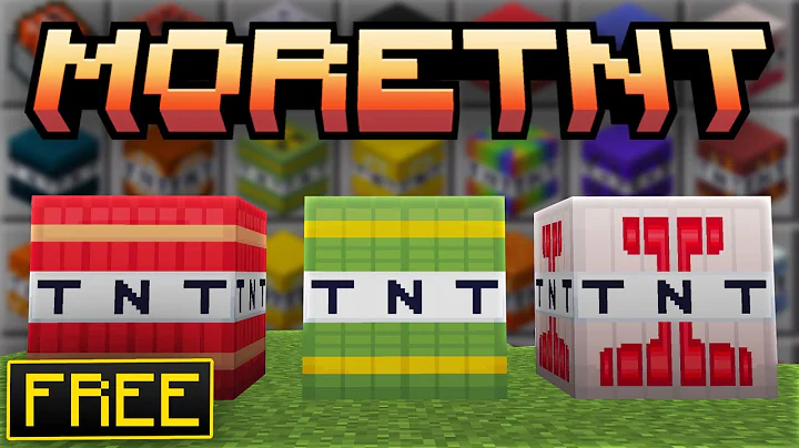 More TNT Addon (MCPE) Bedrock Edition Free Addon