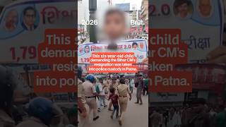 Was a six-year-old protester arrested during Bihar student protest? @BrutIndia