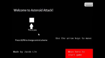 Asteroid Attack - A Microsoft XNA game