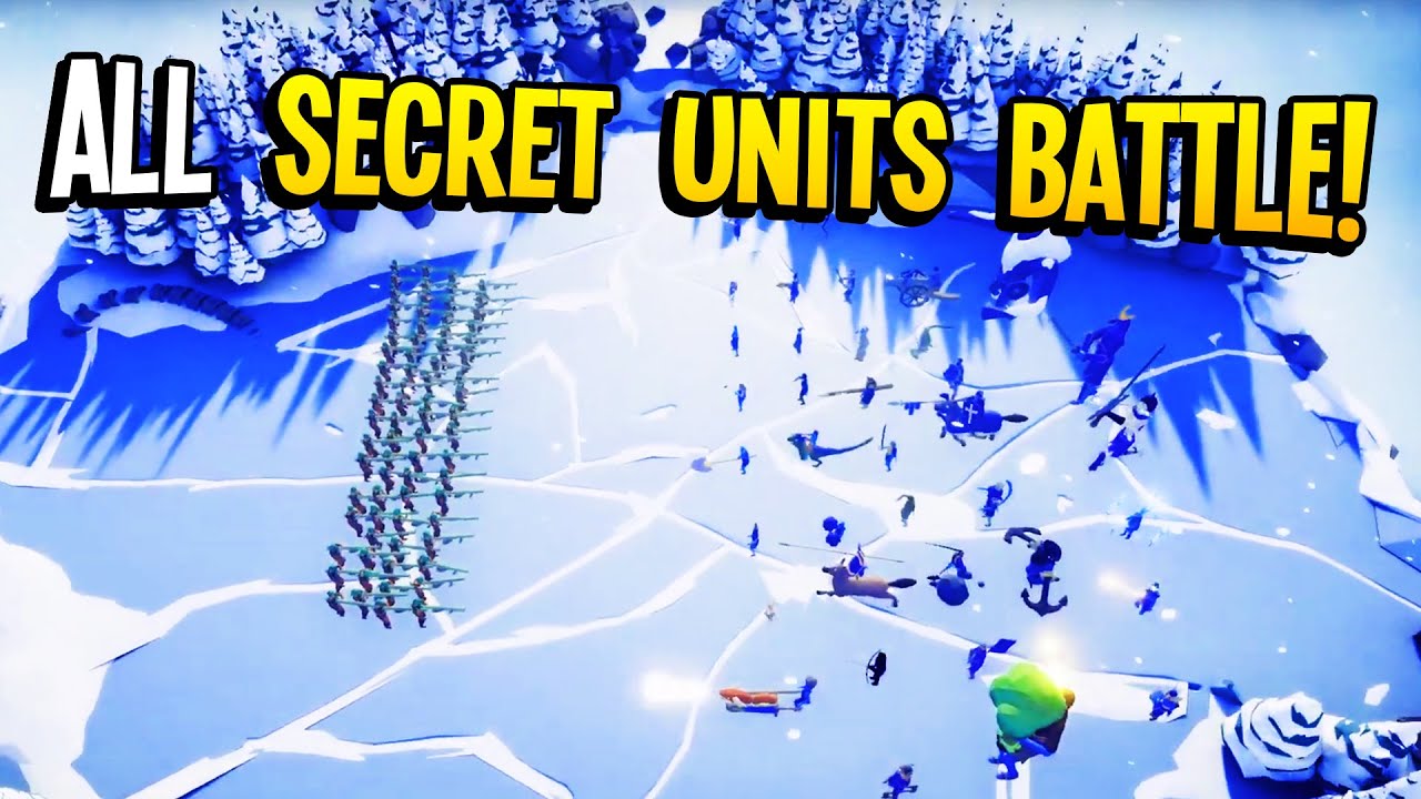 totally accurate battle simulator secret units totally accurate battle simulator secret units