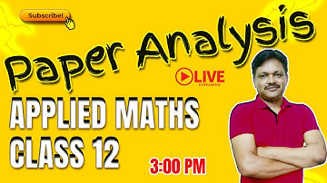 Paper Analysis | CBSE Exam 2024-25 | Applied Maths Class  12 | Gaur Classes