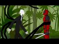 Deadpool vs SLENDER MAN - drawing cartoons 2