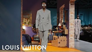 Louis Vuitton Men's Fall-Winter 2023 Fashion Show with a Live