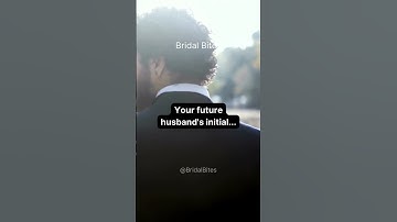 Your future husband initial #wedding  #husband #shorts