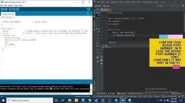 Interfacing Python and Arduino in PyCharm IDE using pyserial
