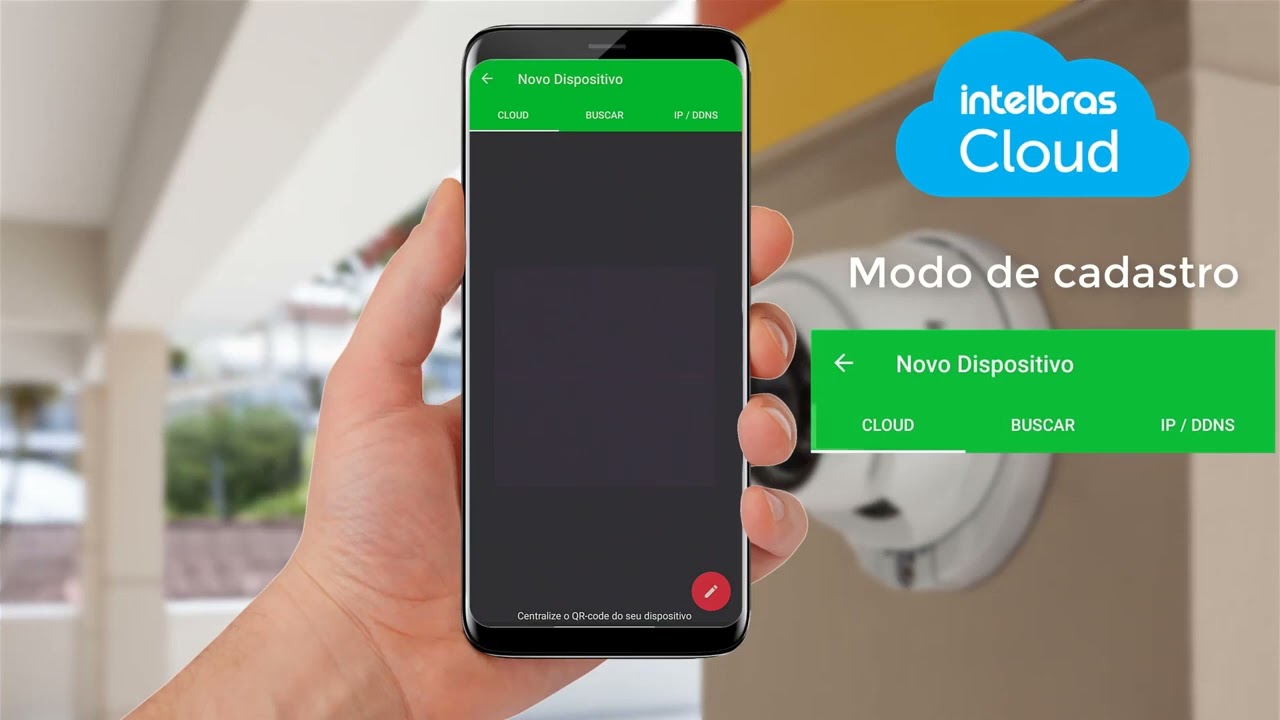 Conta Intelbras Cloud e cadastro de dispositivo no app ISIC LITE