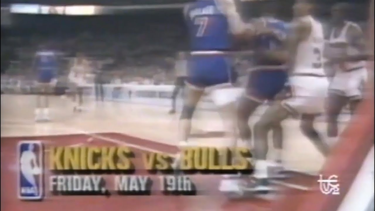 1989 NBA Playoffs Bulls Vs Knicks Game 6 (resumen)