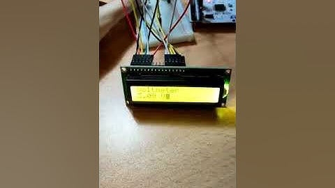 EEB 2083–Microprocessors & Computer Architecture, "Practical Task 2" Task 2D: Measurement of Voltage