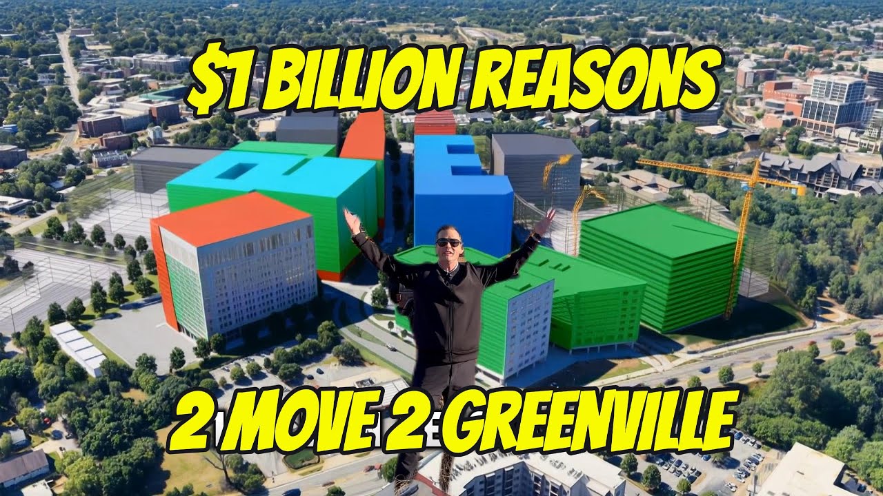 $1 Billion County Square Redevelopment in Greenville SC | Downtown Growth Explained