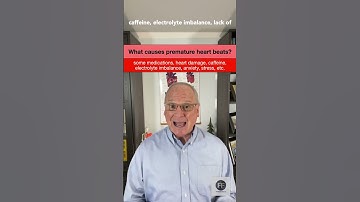 What causes premature heart beats? #pvc #prematureheartbeat #hearthealth #heartbeat