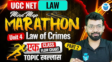 UGC NET Law Marathon 2025 | Unit 4 Law of Crimes Complete Revision | JRFAdda