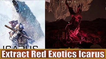 Extract Red Exotics Icarus Prometheus Open World