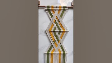 Macrame Wall Hanging 2025 #wall#macramewallhanging #macramepattern #macramedesign #diymacrame #diy