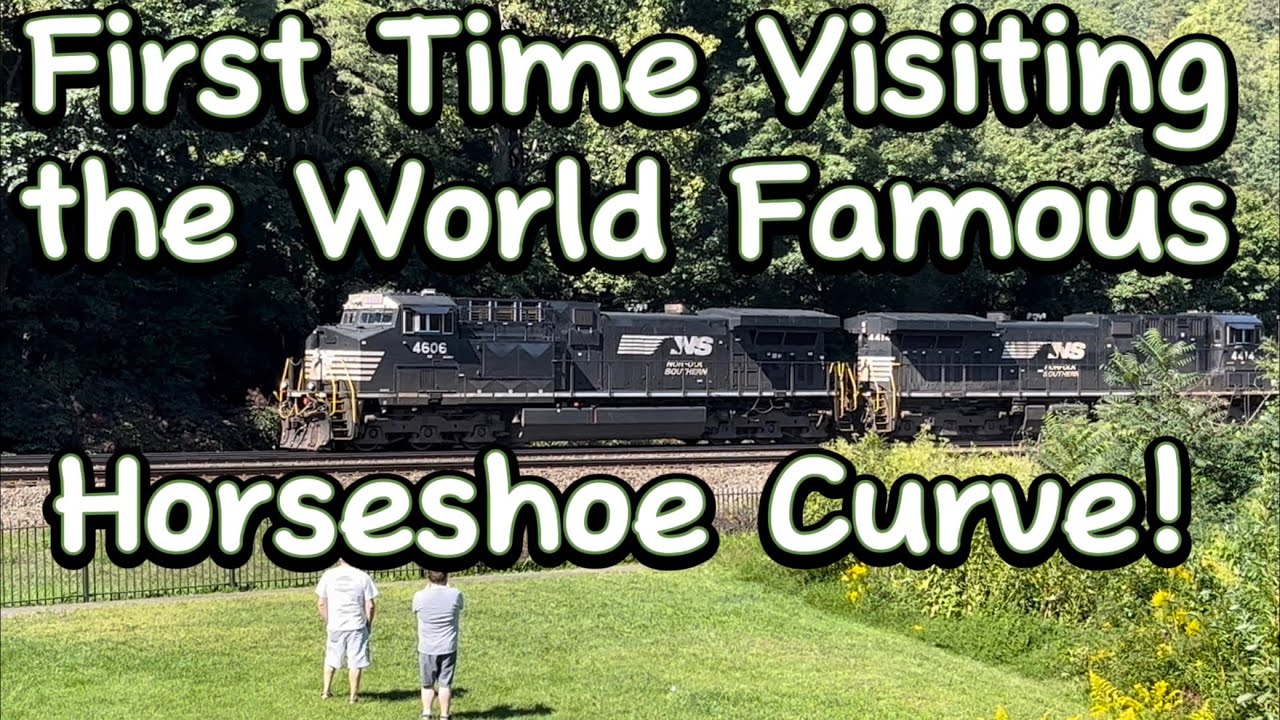 First time visiting the World Famous Horseshoe Curve! YouTube
