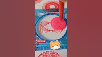 ⭕What does this pattern resemble?🤔 Design Ruler ❤️Small ruler, big wisdom #2024 #shorts #satisfying