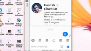 How to create a chat shortcut in Facebook messenger android app screenshot 4