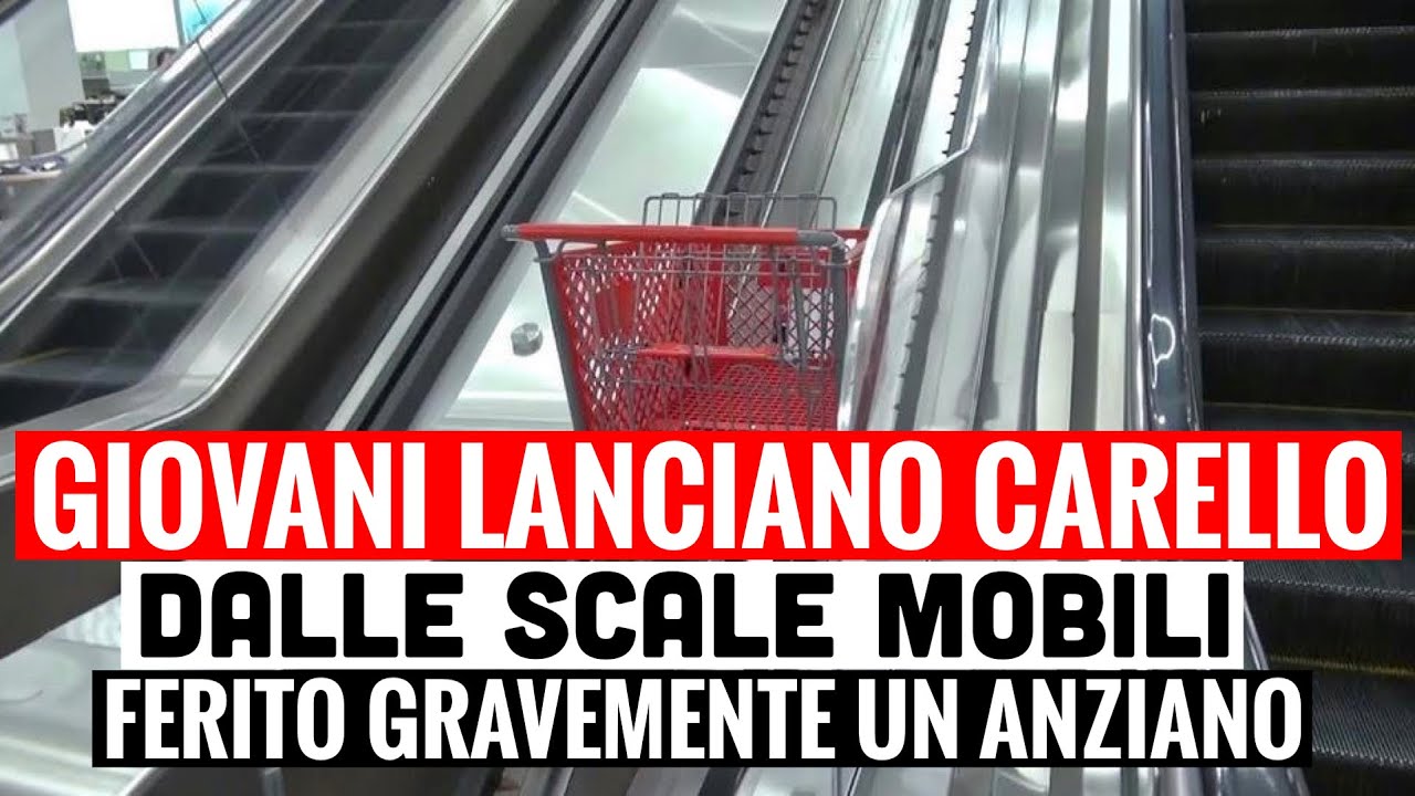 GIOVANI LANCIANO CARRELLO DA SCALA MOBILE: GRAVE UN ANZIANO 80ENNE ...