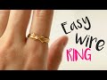 How to make an easy and fast wire ring in 7 steps