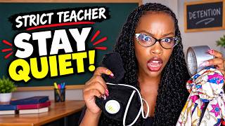 ASMR 🤫 Strict Teacher Tries EVERYTHING to Silence You! 😳📚 | Detention Roleplay 🎧
