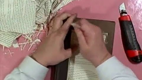 Altering a Book into a Shadow Box Tutorial Part 2 (revised)