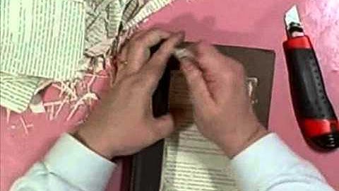 Altering a Book into a Shadow Box Tutorial Part 2 (revised)