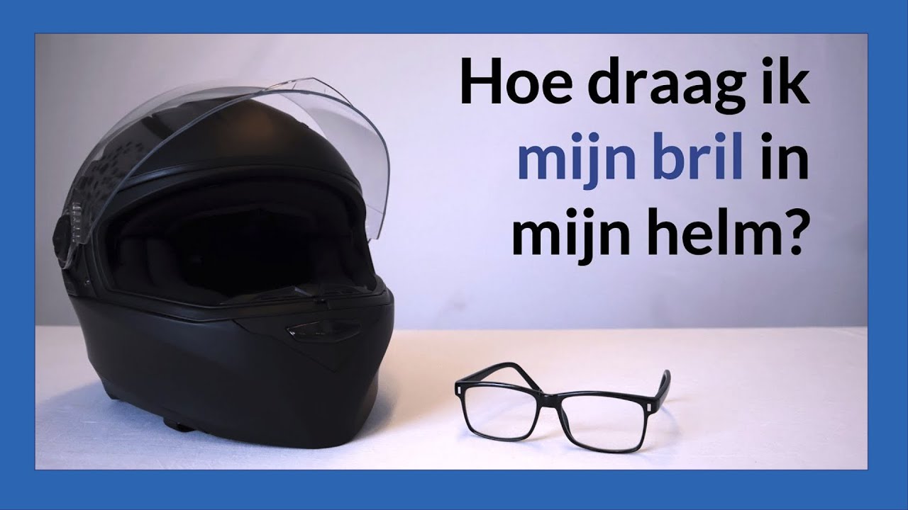 verfrommeld komedie Begrafenis Bril op de motor onder helm: praktische tips!