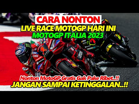 Cara Nonton Live Race MotoGP Hari ini -