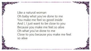 Céline Dion - You Make Me Feel Like A Natural Woman Lyrics