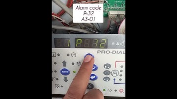how to reset the alarm code P-32and A3-01, Water-Cooled ChillersCarrier AquaSnap 30RB,Pro dialog