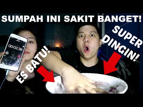 MASUKIN TANGAN KE ES BATU! SAKIT SUMPAH GA BOONG! FML! 