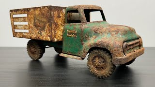 Vintage 1954 Tonka StarKist Tuna Truck Restoration