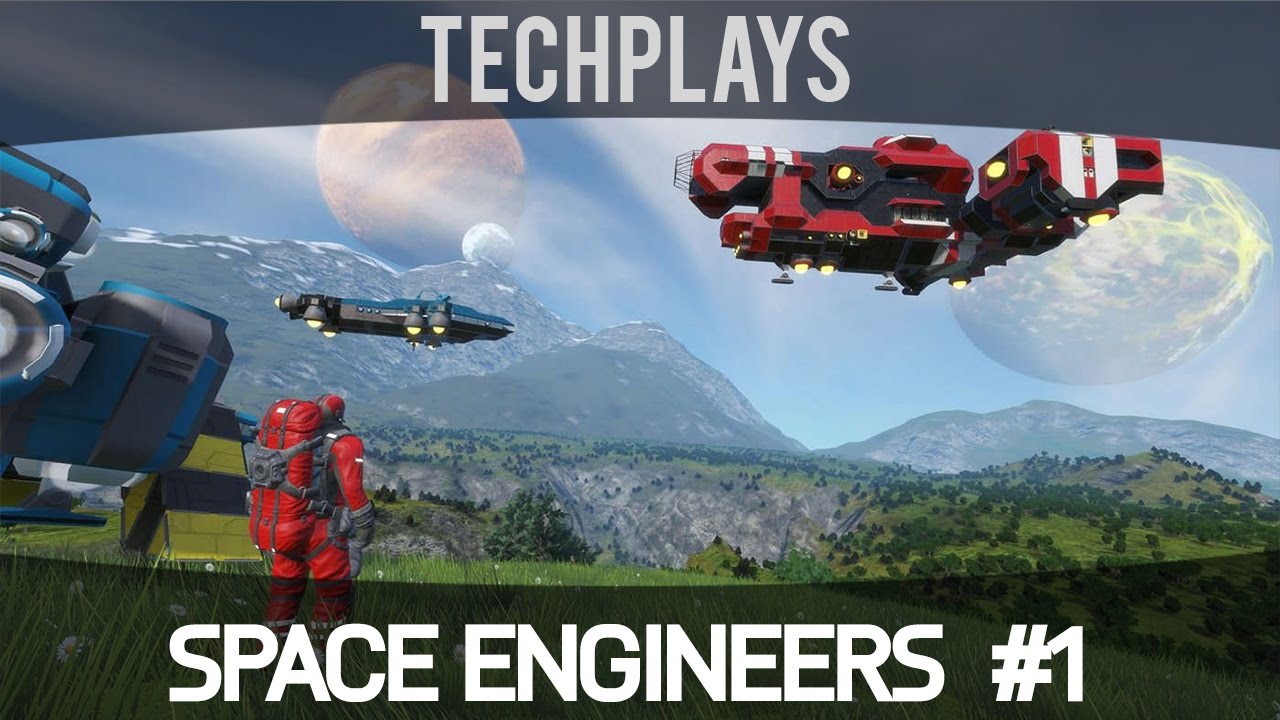 TechPlays - Space Engineers #1 - GAMEPLAY ITA HD - YouTube