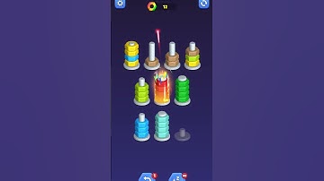 Oddly Satisfying Nut Sort & Color Puzzle! - Game 2025 - Android Gameplay #Shorts