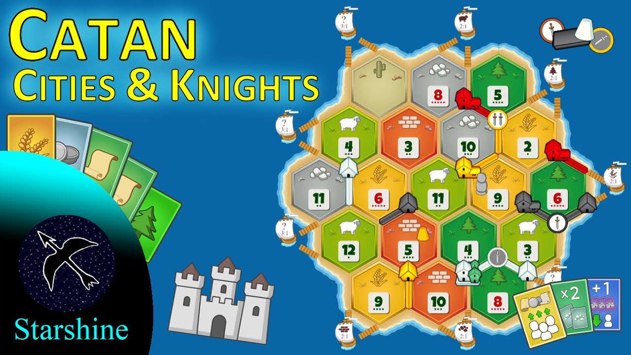 Learn city. Catan Cities and Knights.