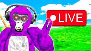 🔴Gorilla Tag Live With YOU!!! 🔴 ROAD TO 6K (SUB & LIKE for a Shoutout)