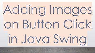 Adding Images on Button Click in Java Swing