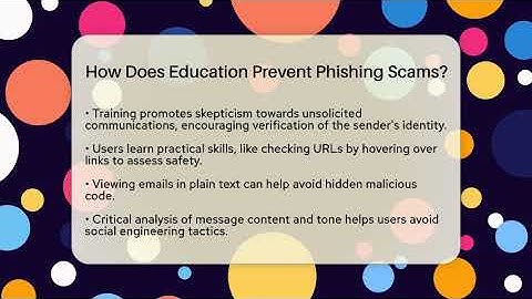 How Does Education Prevent Phishing Scams? - Everyday-Networking