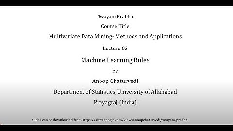 Mining Massive Datasets #CH25SP #swayamprabha