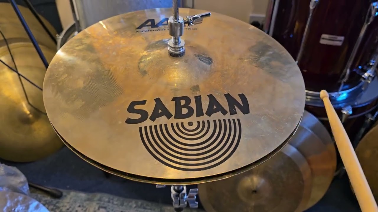 Sabian AAX X-Celerator Hats 14" Brilliant 1115g 1338g
