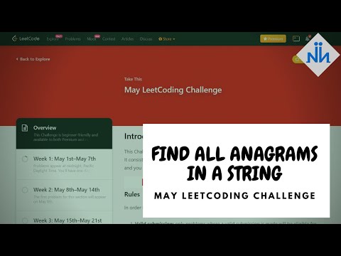 FIND ALL ANAGRAMS
