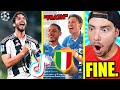 (È FINITAA!!) NAPOLI CAMPIONE e JUVE in CHAMPIONS LEAGUE!! - REAZIONE ai TIKTOK sul CALCIO!!
