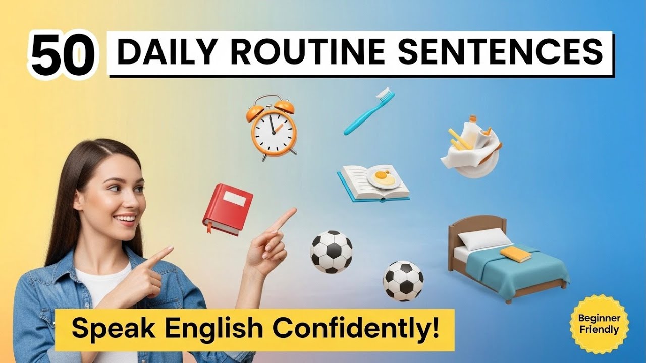 50 Daily Routine Sentence in English | Improve Your Speaking & Reading ...