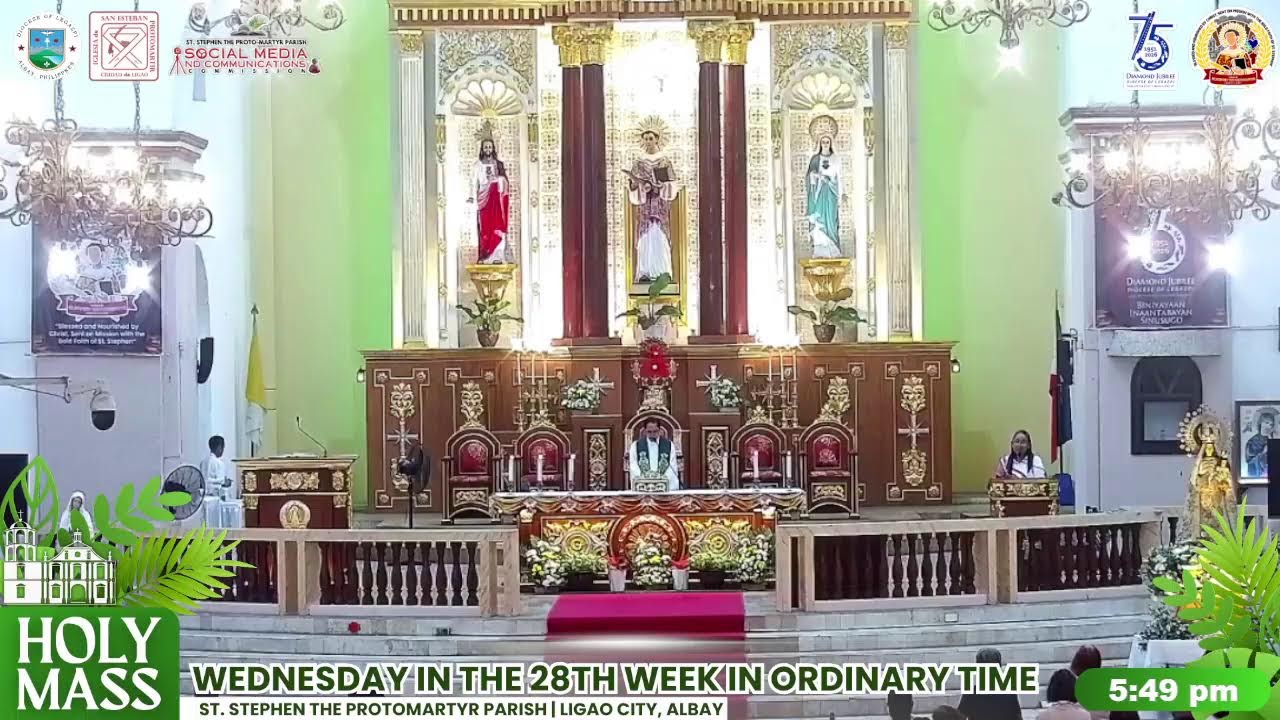 Holy Mass | Wednesday in the 28th Week in Ordinary time