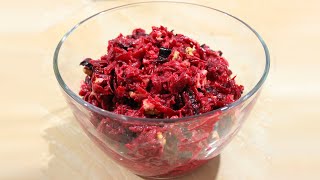 Салат из свеклы с черносливом Салат из свеклы с черносливом